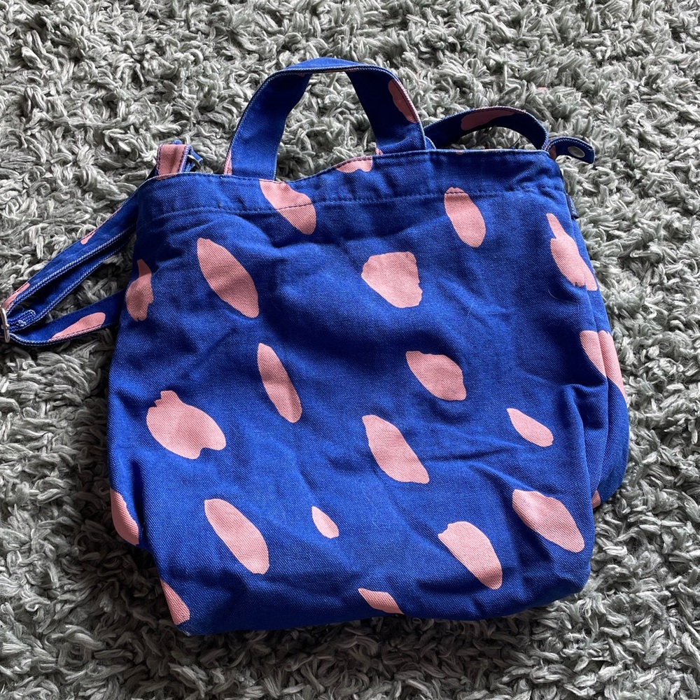 Baggu Duck Bag Rare Pink and Blue